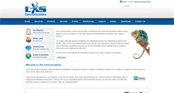 Desktop Screenshot of lkscomms.co.uk